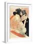 Au Concert-Henri de Toulouse-Lautrec-Framed Art Print