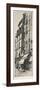 Au Cor Dor, Rue Du Four, 1915-Raymond Ray-Jones-Framed Premium Giclee Print