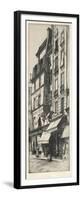 Au Cor Dor, Rue Du Four, 1915-Raymond Ray-Jones-Framed Premium Giclee Print