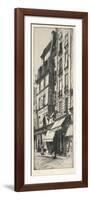 Au Cor Dor, Rue Du Four, 1915-Raymond Ray-Jones-Framed Giclee Print