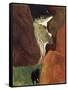 Au Dessus du Gouffre-Paul Gauguin-Framed Stretched Canvas