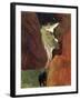 Au Dessus du Gouffre-Paul Gauguin-Framed Giclee Print