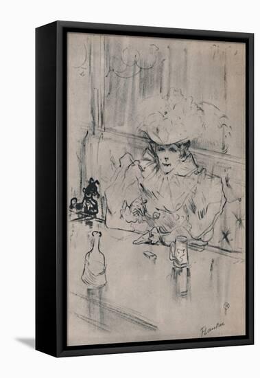 'Au Hanneton', c.1898, (1946)-Henri de Toulouse-Lautrec-Framed Stretched Canvas