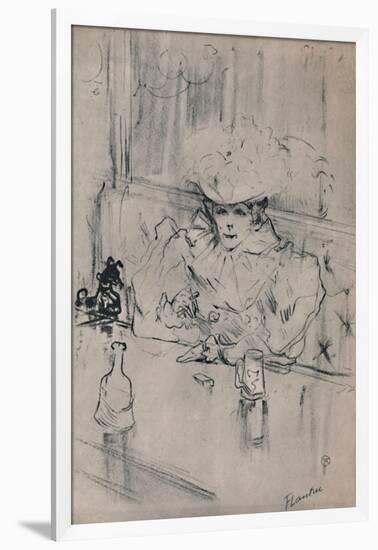 'Au Hanneton', c.1898, (1946)-Henri de Toulouse-Lautrec-Framed Giclee Print