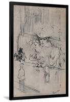 'Au Hanneton', c.1898, (1946)-Henri de Toulouse-Lautrec-Framed Giclee Print