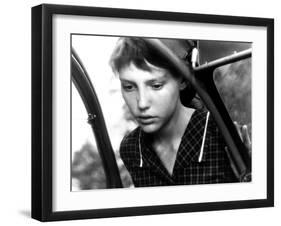 Au Hasard Balthazar, Anne Wiazemsky, 1966-null-Framed Photo