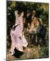 Au Jardin Du Moulin-Pierre-Auguste Renoir-Mounted Art Print