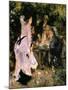 Au Jardin Du Moulin-Pierre-Auguste Renoir-Mounted Art Print