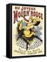 Au Joyeaux Moulinrouge-null-Framed Stretched Canvas