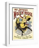 Au Joyeaux Moulinrouge-null-Framed Giclee Print