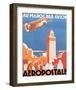 Au Maroc Par Avion, Aeropostale-null-Framed Premium Giclee Print