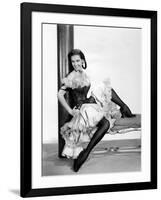Au pays by la peur THE WILD NORTH, (aka THE BIG NORTH) by AdrewMarton with Cyd Charisse, 1952 (b/w -null-Framed Photo