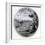 'Au Pays De Georges Sand' Camembert Label-null-Framed Giclee Print