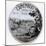 'Au Pays De Georges Sand' Camembert Label-null-Mounted Giclee Print