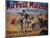 Au Petit Matelot, Advertising for Children's Swimwear, Poster-null-Mounted Giclee Print