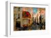 Au Petit Moulin, Paris, France-Nicolas Hugo-Framed Giclee Print