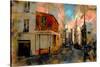 Au Petit Moulin, Paris, France-Nicolas Hugo-Stretched Canvas