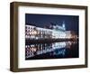 Au Pont Rouge Department Store at night, St. Petersburg, Leningrad Oblast, Russia-Ben Pipe-Framed Photographic Print