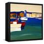 Au Port-Monestier-Framed Stretched Canvas