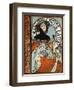 Au Quartier Latin, 1898-Alphonse Mucha-Framed Giclee Print