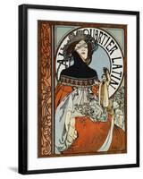 Au Quartier Latin, 1898-Alphonse Mucha-Framed Giclee Print