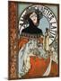 Au Quartier Latin, 1898-Alphonse Mucha-Mounted Giclee Print