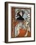 Au Quartier Latin, 1898-Alphonse Mucha-Framed Giclee Print