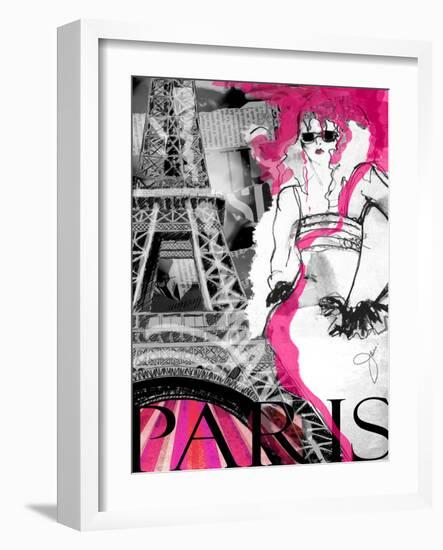 Au Revoir Parie-Jodi Pedri-Framed Art Print