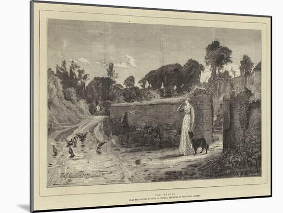 Au Revoir-Frederick George Cotman-Mounted Giclee Print