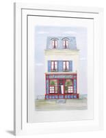 Au Rouge Coq Chantilly-Mary Faulconer-Framed Limited Edition