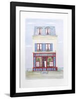 Au Rouge Coq Chantilly-Mary Faulconer-Framed Limited Edition