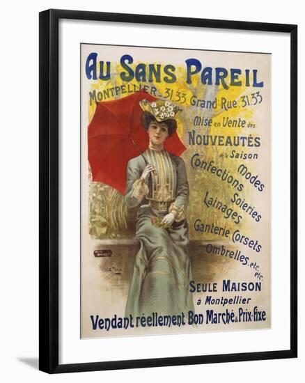 Au Sans Pareil-Charles Tichon-Framed Giclee Print
