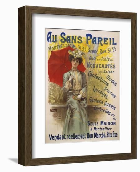 Au Sans Pareil-Charles Tichon-Framed Giclee Print