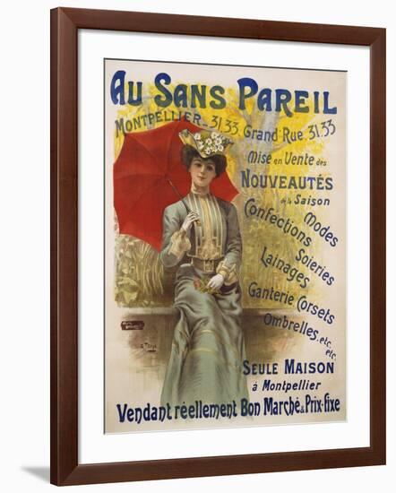 Au Sans Pareil-Charles Tichon-Framed Giclee Print