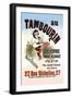 Au Tambourin-Jules Ch?ret-Framed Art Print