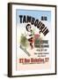 Au Tambourin-Jules Ch?ret-Framed Art Print