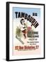 Au Tambourin-Jules Ch?ret-Framed Art Print