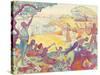 Au Temps D'Harmonie-Paul Signac-Stretched Canvas