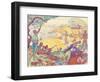 Au Temps D'Harmonie-Paul Signac-Framed Premium Giclee Print