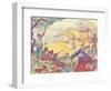 Au Temps D'Harmonie-Paul Signac-Framed Premium Giclee Print