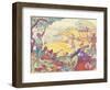 Au Temps D'Harmonie-Paul Signac-Framed Giclee Print