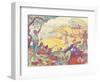 Au Temps D'Harmonie-Paul Signac-Framed Giclee Print