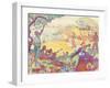 Au Temps D'Harmonie-Paul Signac-Framed Giclee Print