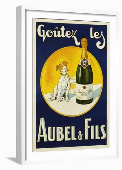 Aubel and Fils Poster-null-Framed Giclee Print