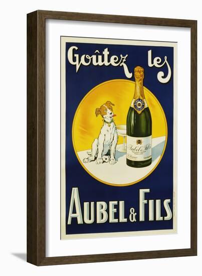 Aubel and Fils Poster-null-Framed Giclee Print