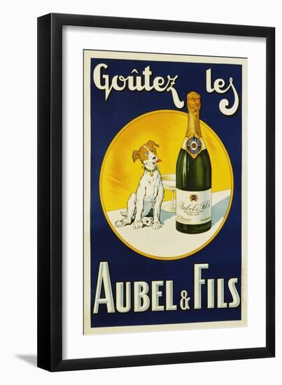 Aubel and Fils Poster-null-Framed Giclee Print