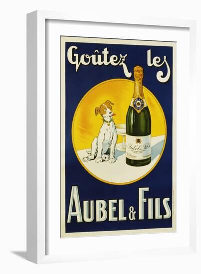 Aubel and Fils Poster-null-Framed Giclee Print