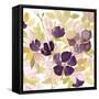 Aubergine Blossom 2-Edith Lentz-Framed Stretched Canvas