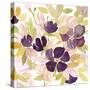 Aubergine Blossom 2-Edith Lentz-Stretched Canvas