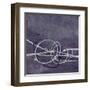 Aubergine Directions 1-Filippo Ioco-Framed Art Print